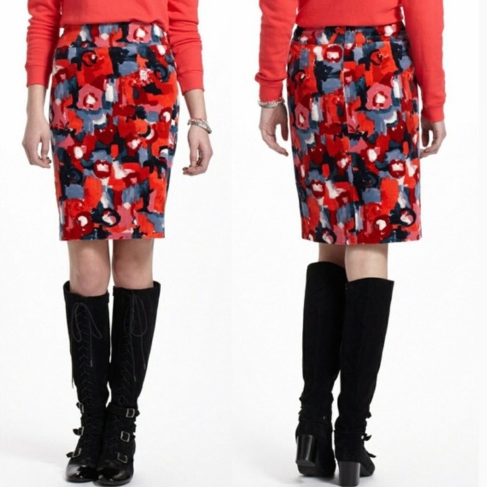 Anthro Vanessa Virginia Pencil Skirt